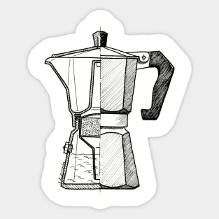 The italian coffee thing! Sticker